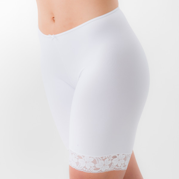 Avet trosa med ben vit