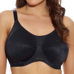 Elomi Energise sportbh med bygel - Svart